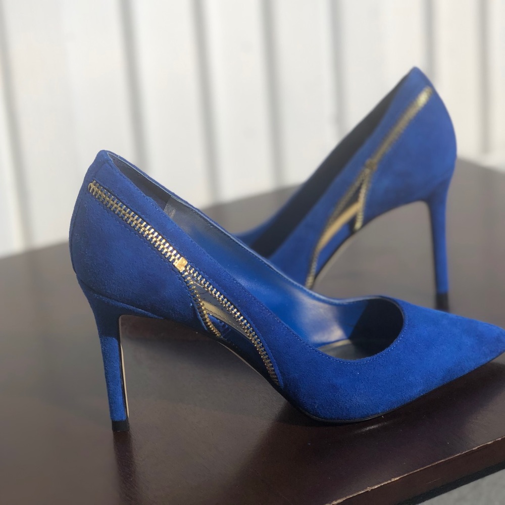 Blue Marc Fisher Pumps